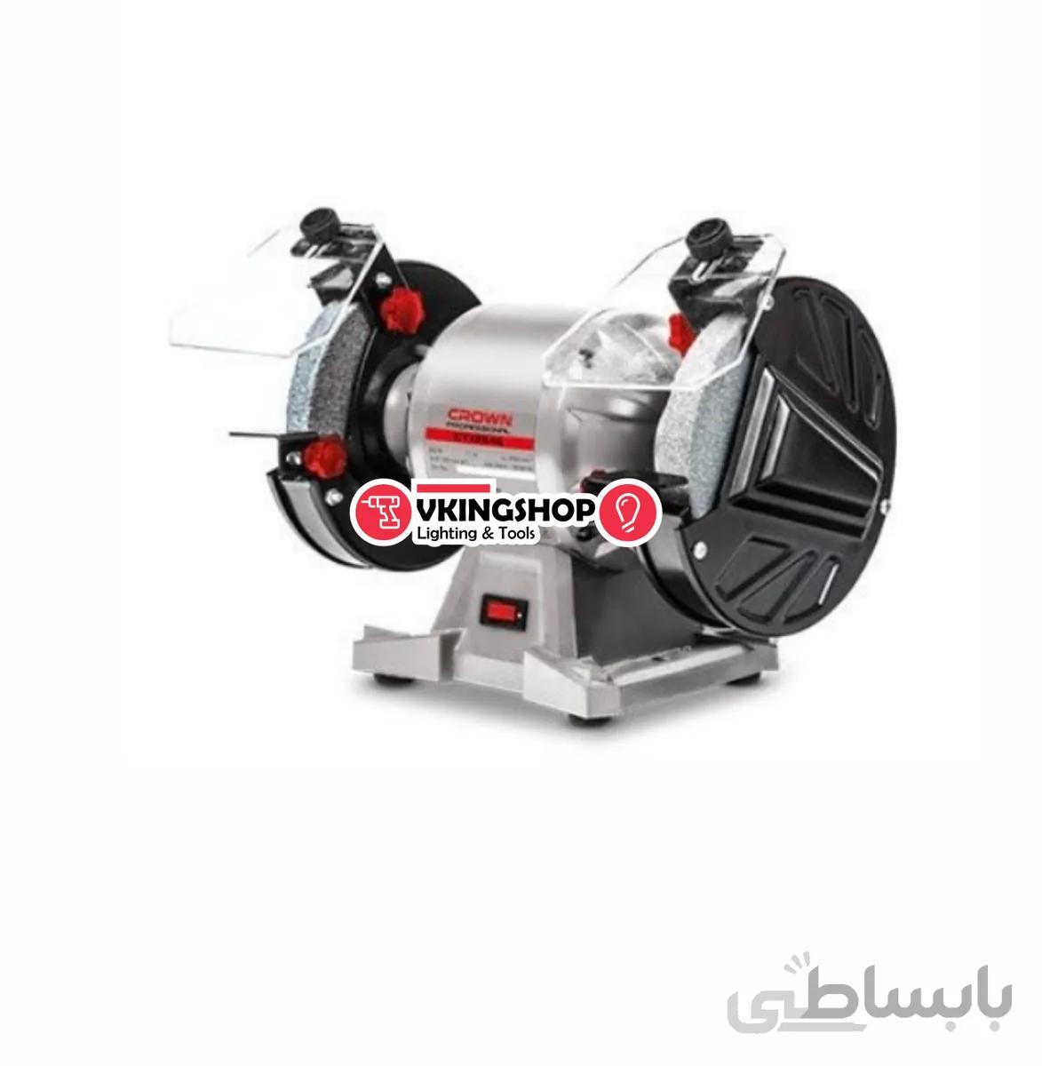 چرخ سمباده دوطرفه 125 میلیمتر کرون مدل CT13545