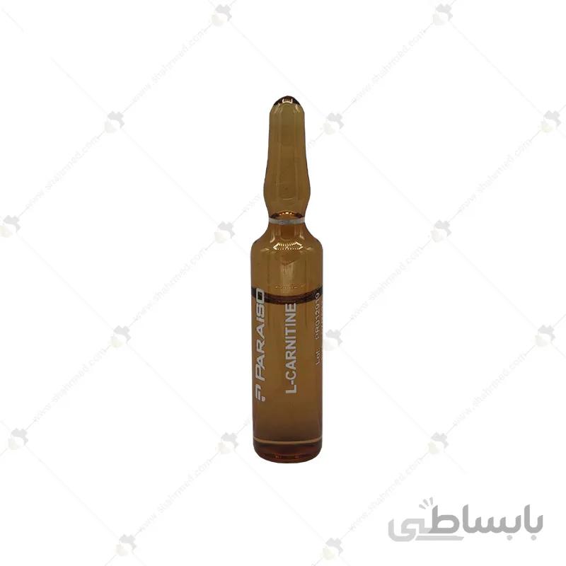 کوکتل مزوتراپی 5 سی سی اسپانیایی پارایزو مدل ال کارنیتین Mesotherapy Cocktail L-Carnitine 5cc