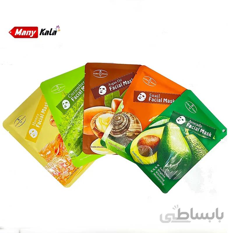ماسک ورقه ای صورت آیچون بیوتی Aichun Beauty با عصاره متنوع(10عددی) ا Aichun Beauty face mask with various extracts