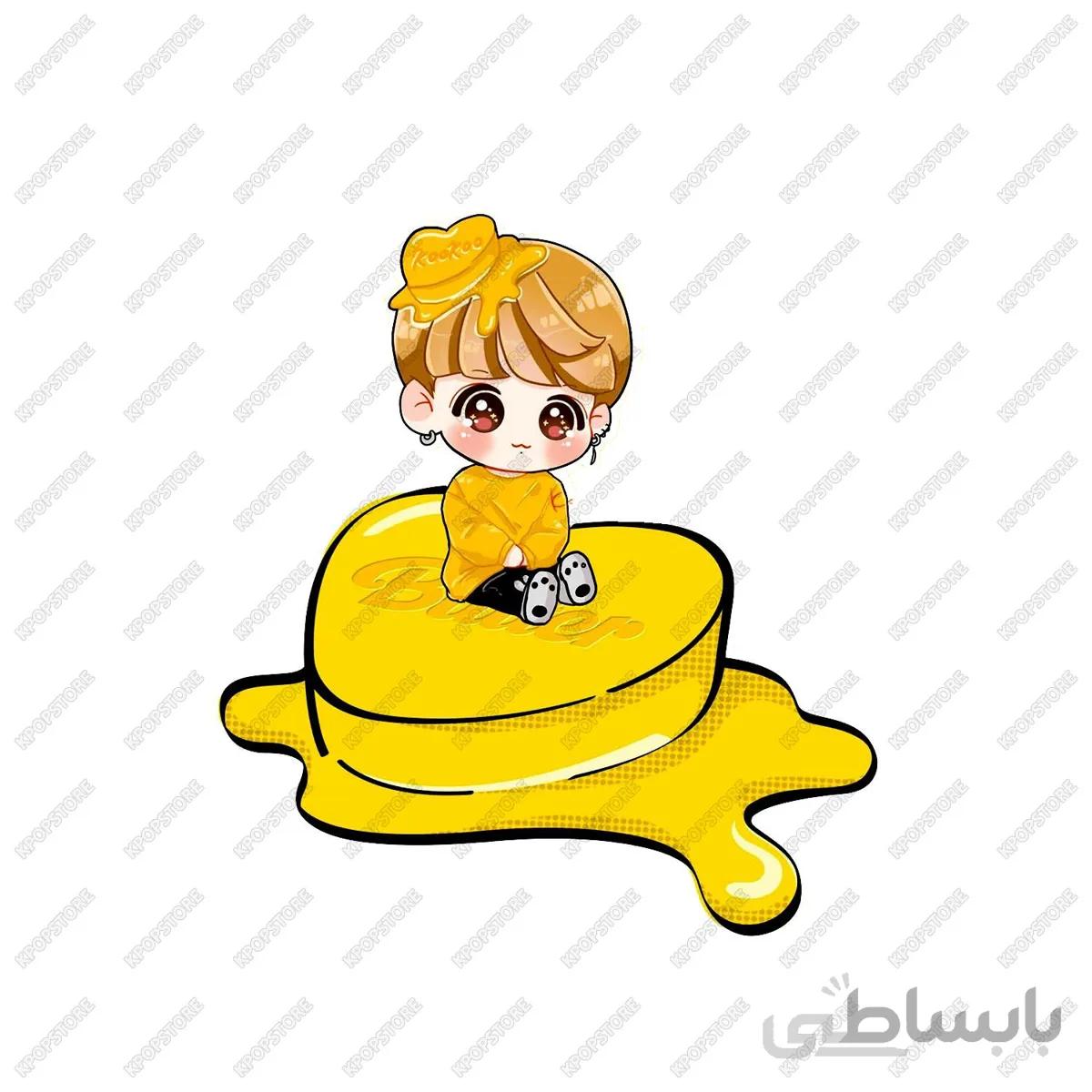 استیکر bts butter کد 11250