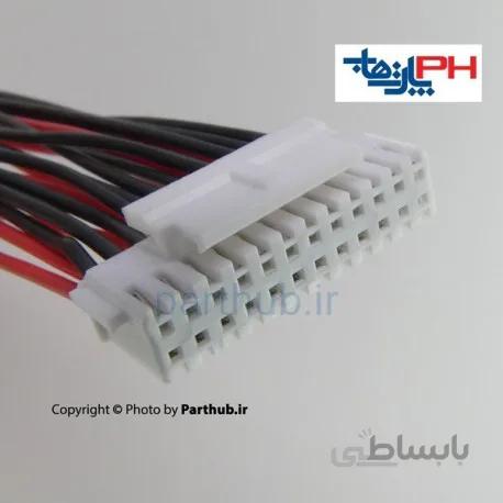 کابل 24 پین دیتا ماینرطول 25cm - کانکتور 2mm قفل شو