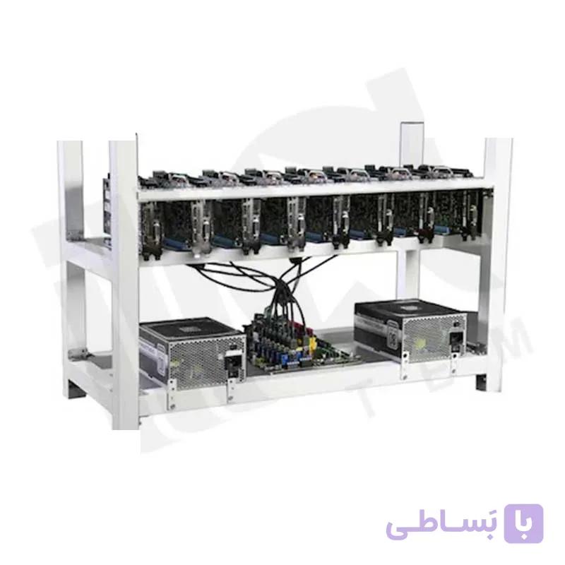 ریگ ماینینگ ۲۶۰ مگاهش با ۸ کارت گرافیک RX580