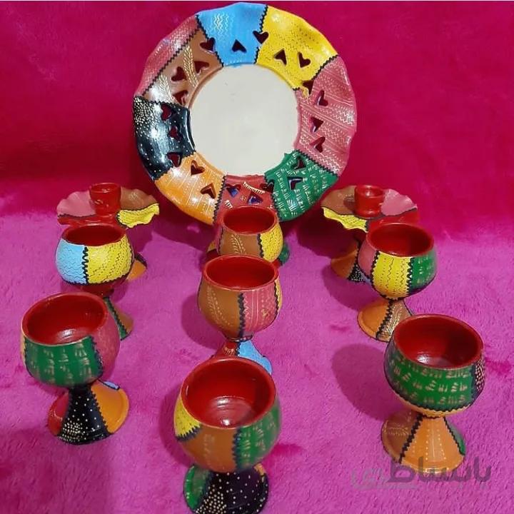 هفت سین چهل تکه سفالی کد ۱۰۷۲۱