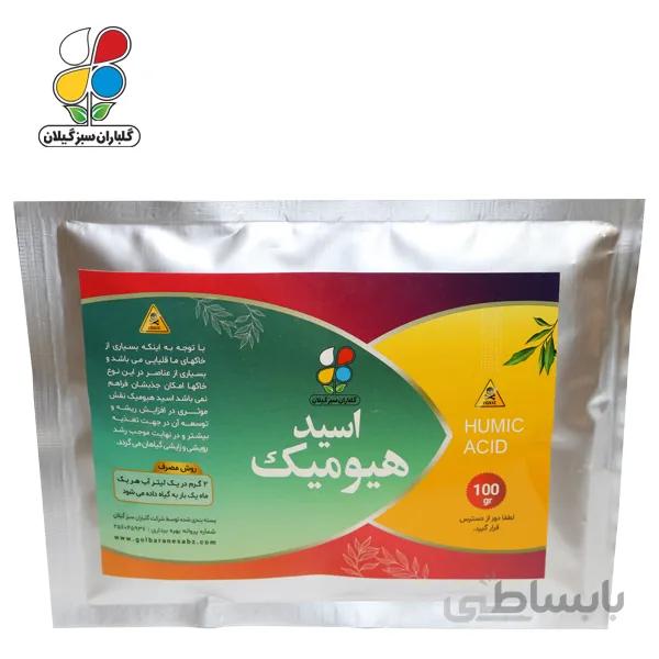 اسید هیومیک پودری 100 گرمی