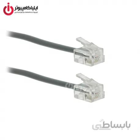 کابل تلفن و مودم 4 پین به طول 1 متر