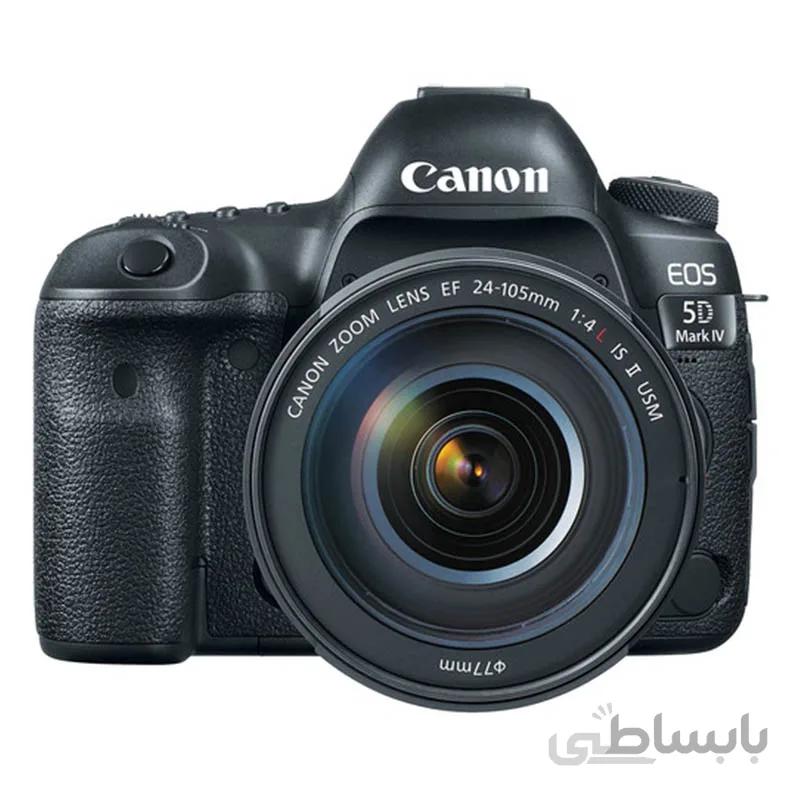 دوربین دیجیتال کانن مدل EOS 5D Mark IV به همراه لنز 24-105 میلیمتر F/4 ا Canon EOS 5D Mark IV 24-105 F4 Lens