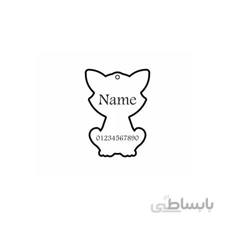 تگ شناسایی حیوانات - مدل گربه