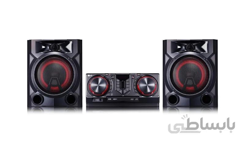 سیستم صوتی حرفه ای LG مدل CJ65 ا LG CJ65 900W Hi-Fi Entertainment System with Bluetooth Connectivity