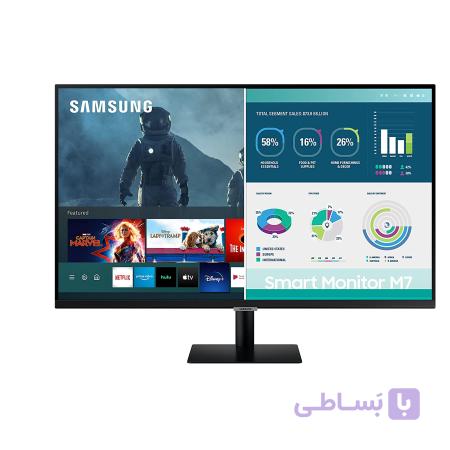 مانیتور مخصوص بازی سامسونگ مدل LS32AM700UM-X سایز 32 اینچ کد 13911