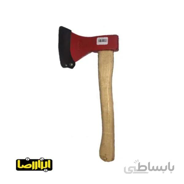 تبر 800 گرمی دسته چوبی