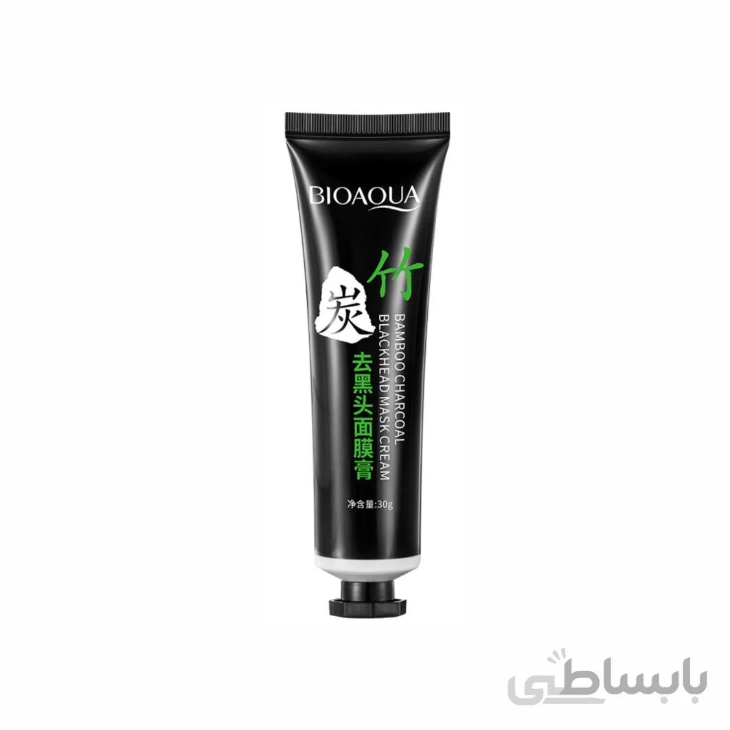 ماسک صورت ذغال بامبو برند بایو آکوا تیوپی 30 گرمی
