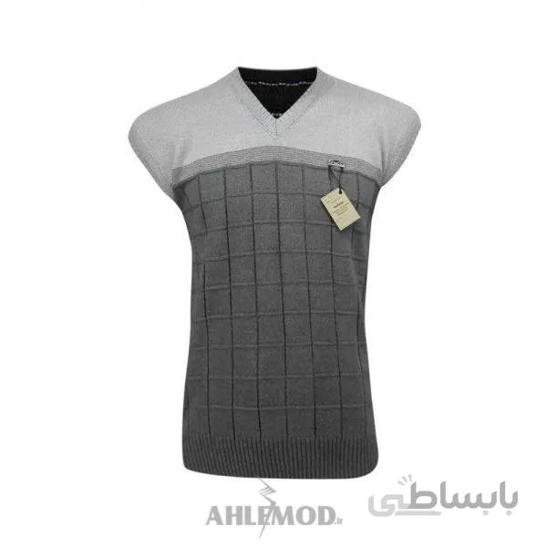 ژیله بافتنی مردانه طرحدار مدل 5220