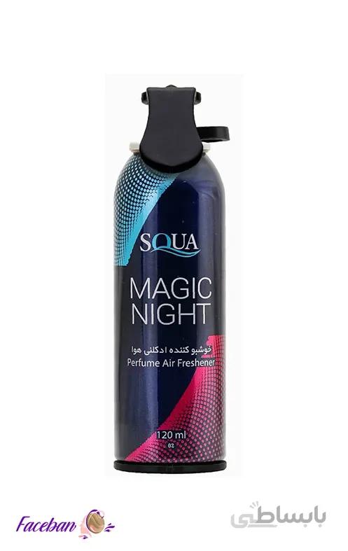 اسپری خوشبو کننده هوا اسکوا مدل Magic Night حجم 120 میلی لیتر