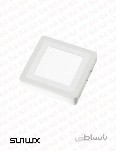 پنل SMD سه حالته روکار مربعی 4+12 وات سان لوکس مدل SP(12+4)S