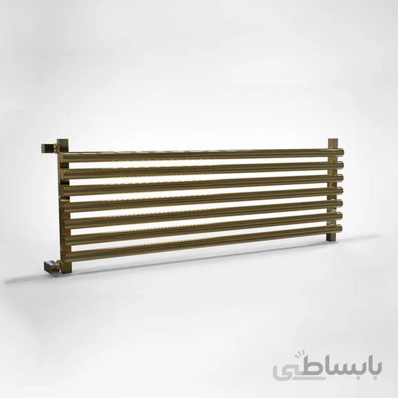 رادیاتور استیل طلایی مدل منار
