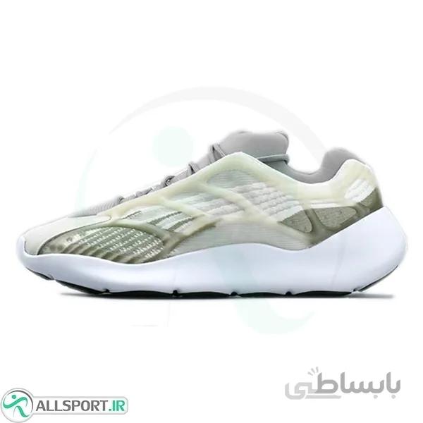 کتانی رانینگ مردانه آدیداس Adidas Yeezy Boost 700 V3 Cream White Grey Green