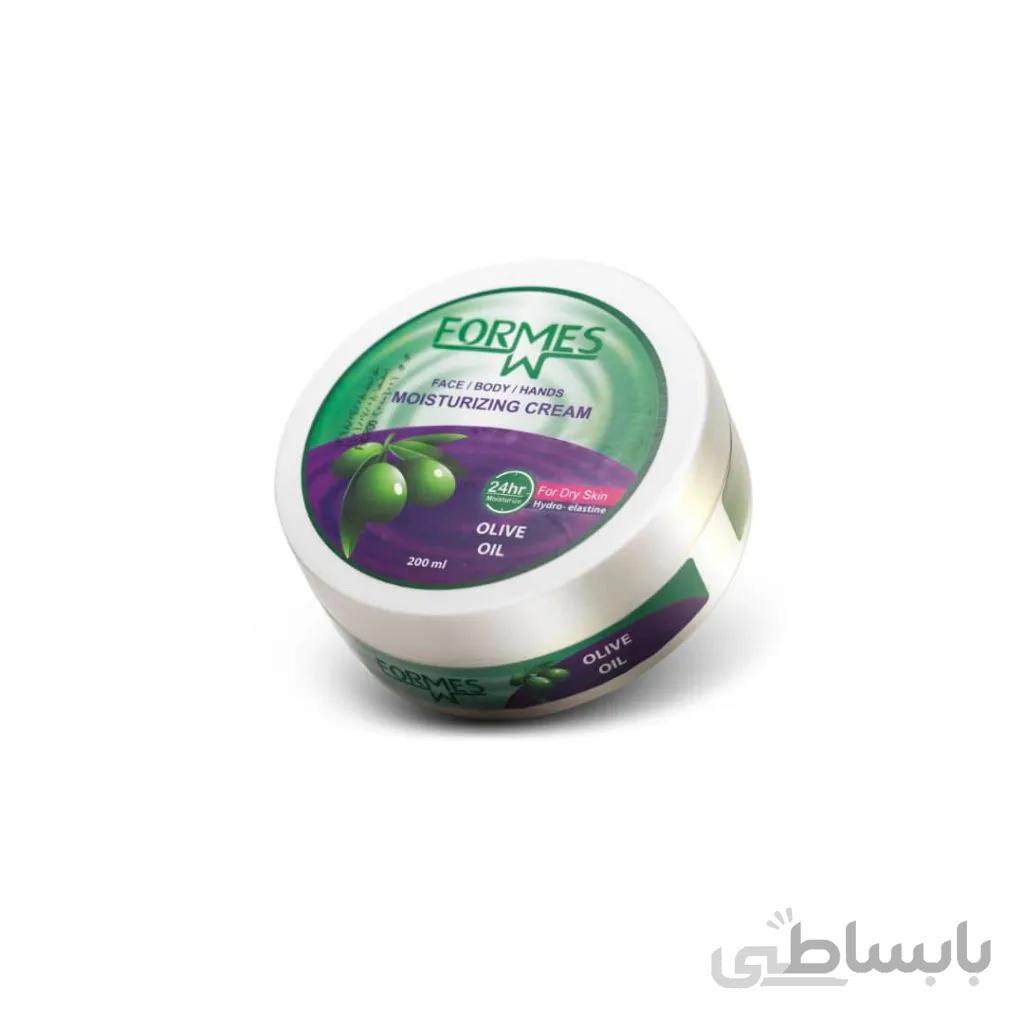 کرم کاسه ای ابرسان و مرطوب کننده فورمس حاوی روغن زیتون