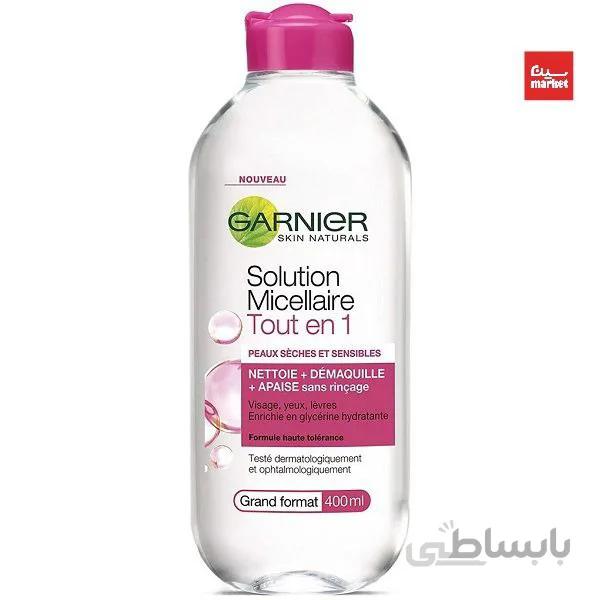 میسلار واتر پوست خشک و حساس گارنیه 400 میل