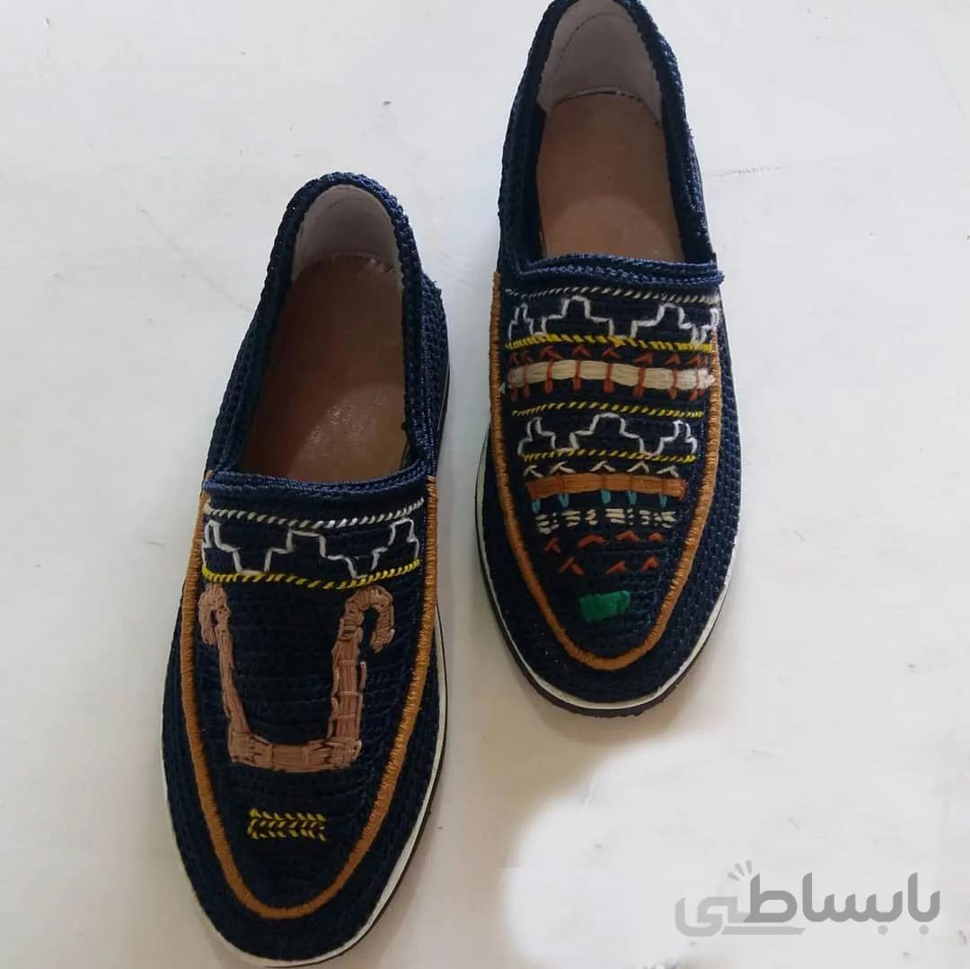 گیوه ی طرح دار کد ros-13