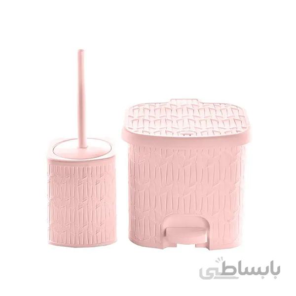 سطل و فرچه پدالی لیمون مدل بامبو ۶ لیتری