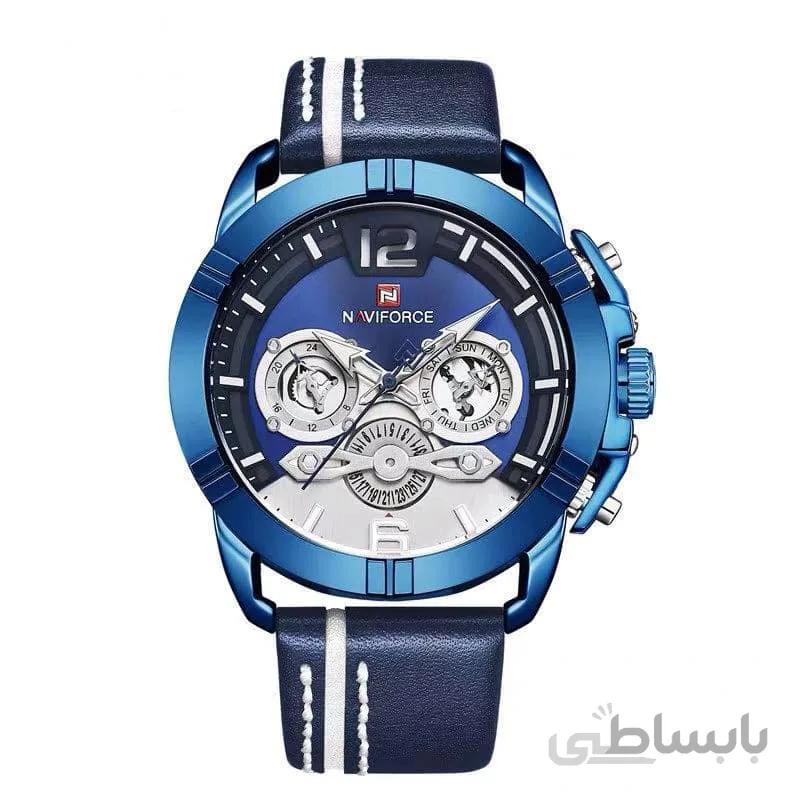 ساعت مچی مردانه نیوی فورس آبی مدل Naviforce NF9168M