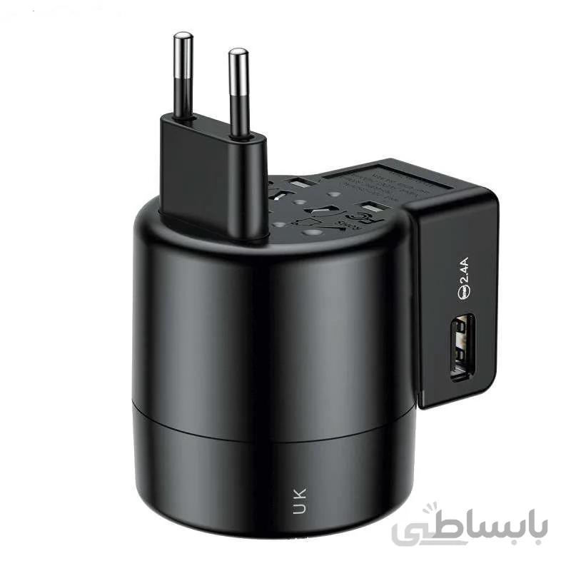 شارژر دیواری باسئوس مدل JY-109USB