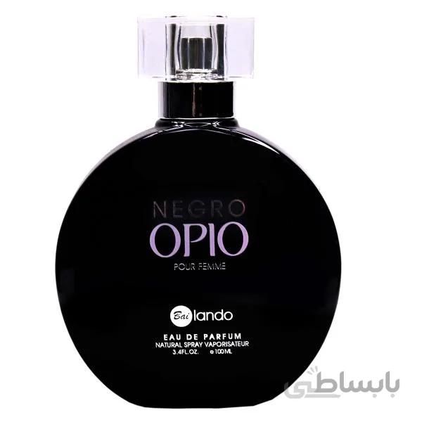 ادو پرفیوم زنانه بایلندو مدل Bailando NEGRO OPIO حجم 100 میلی لیتر ا Bailando NEGRO OPIO Eau de Parfum for Women 100ml