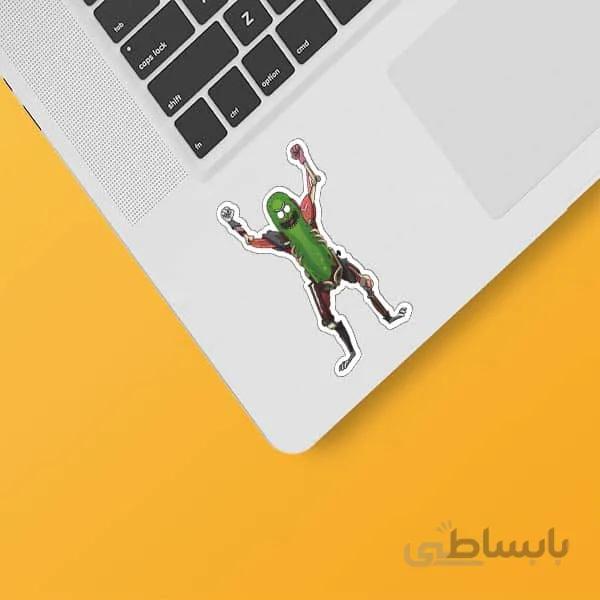 استیکر لپ تاپ طرح Rick کد ۱۰