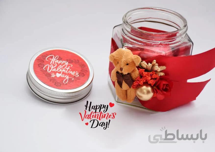 بطری شکلات ولنتاین