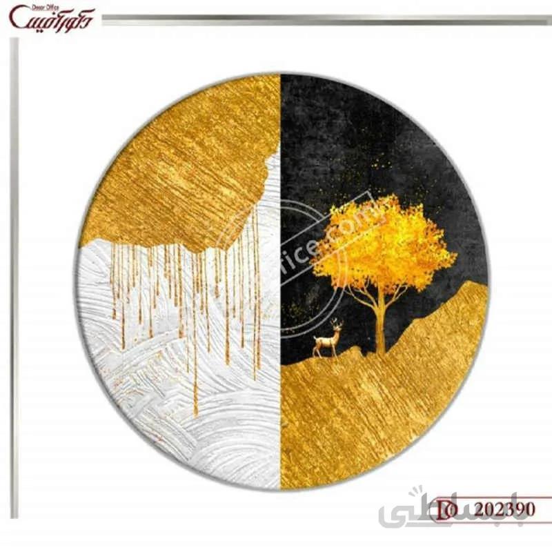 تابلو دایره مدرن 2390 ا Circle board 2390