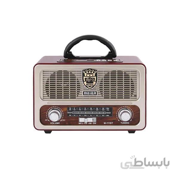 رادیو اسپیکر بلوتوثی قابل حمل MIERE مدل M-111BT