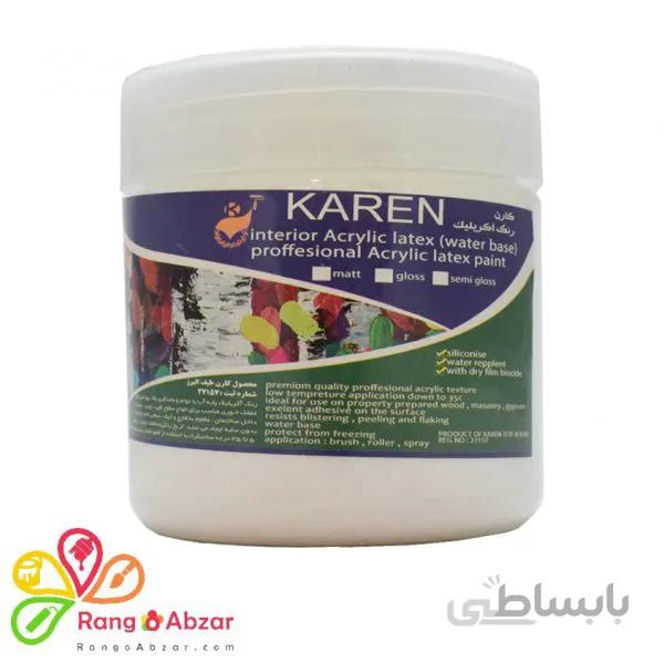 وارنیش اکریلیک براق کارن 250 گرمی