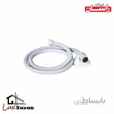 شیلنگ توالت سفید راسان