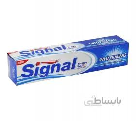 خمیر دندان سفید کننده سیگنال مدل وایتنینگ حجم 100 میلی لیتر