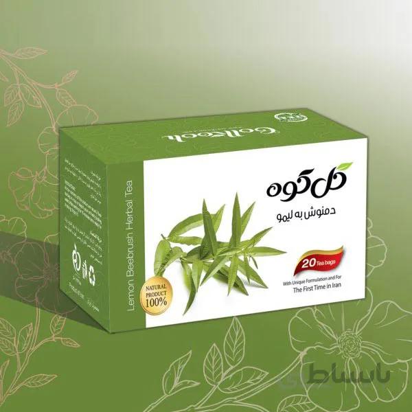 دمنوش صددرصد طبیعی به لیمو گل کوه ( ۲۰ عددی )