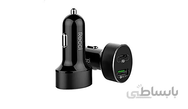 شارژر فندکی رجی y2 ا car charger recci Y-2
