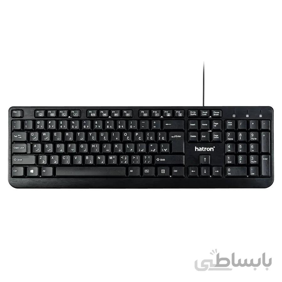 Keyboard Hatron HK200 ا کیبورد یو اس بی هترون HK200