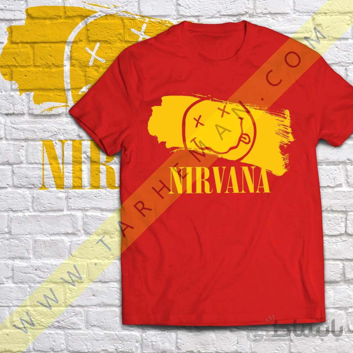 تیشرت از گروه پر طرفدار نیروانا NIRVANA