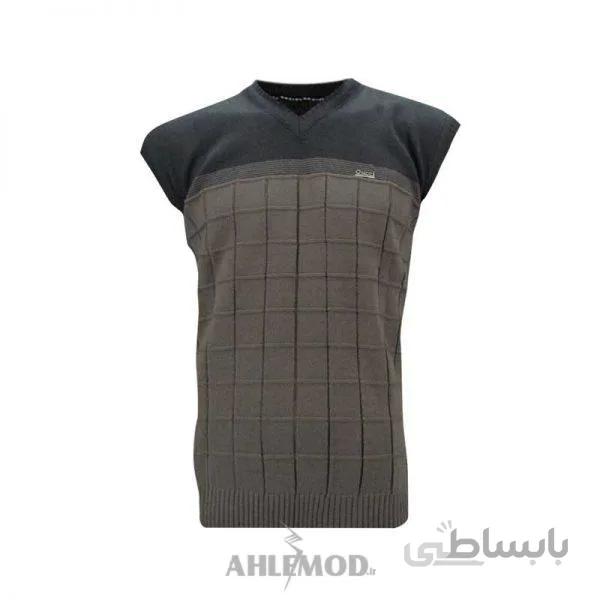 ژیله بافتنی مردانه طرحدار مدل 4719