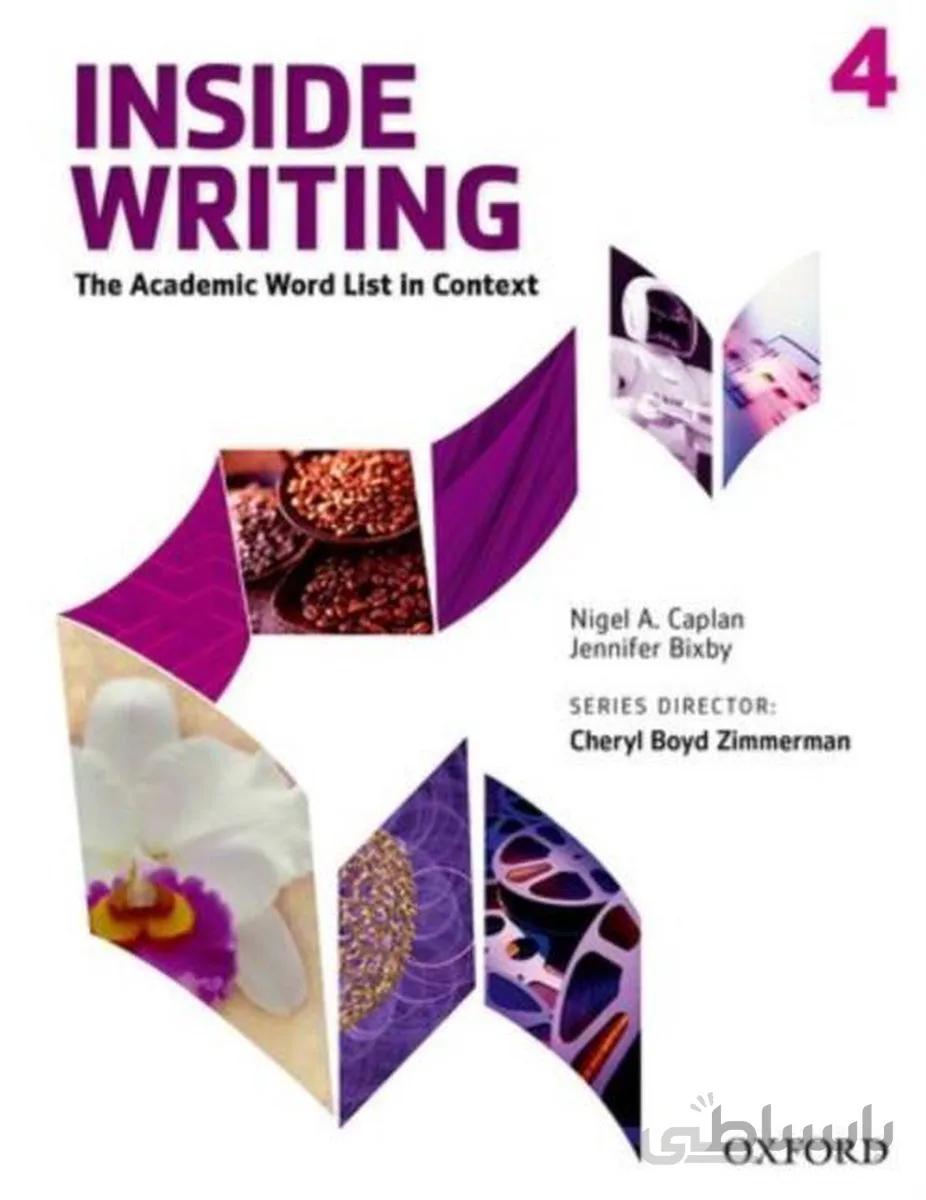 کتاب زبان اینساید رایتینگ 4 Inside Writing