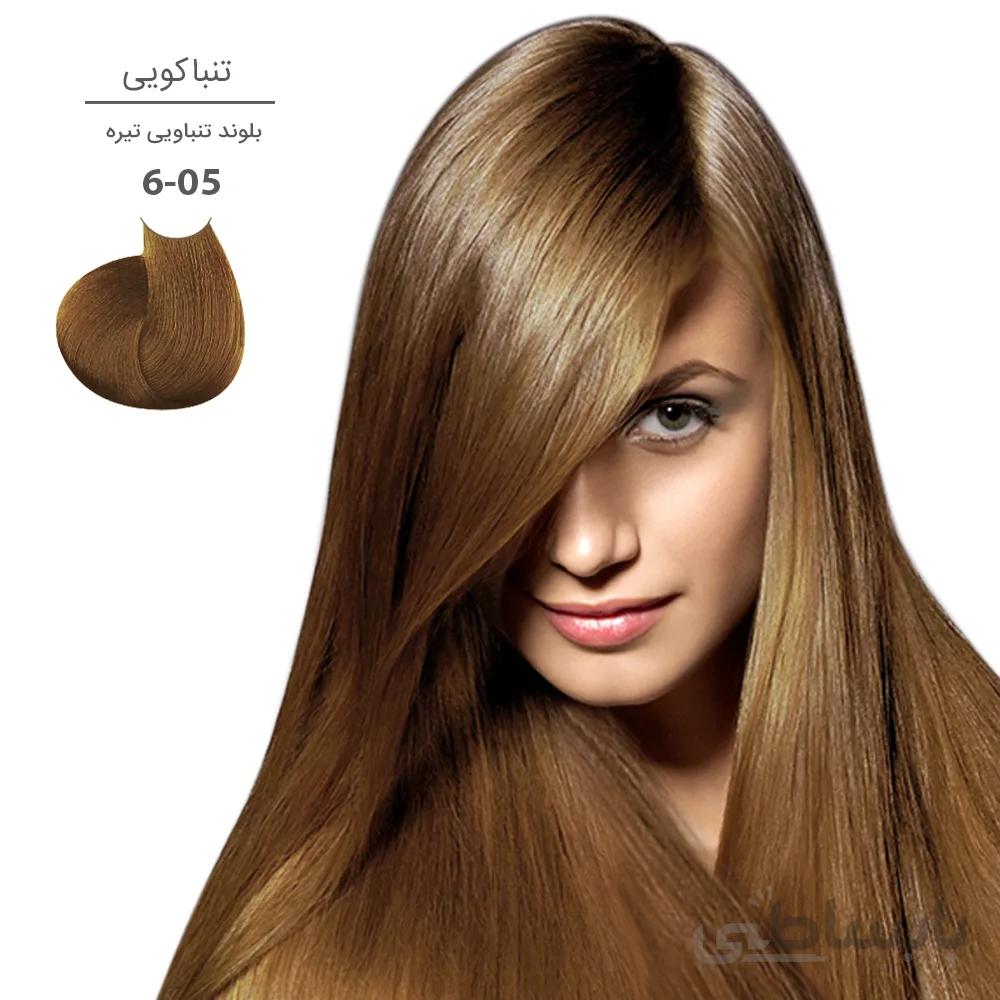 رنگ مو مارال طبیعی ۱۰۰ میل 05-6 (بلوند تنباکویی تیره)