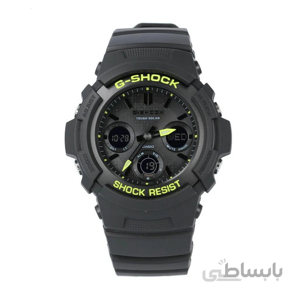 ساعت مچی عقربه ای کاسیو مدل AWR-M100SDC-1ADR ا Casio G-Shock Watch Code AWR-M100SDC-1ADR
