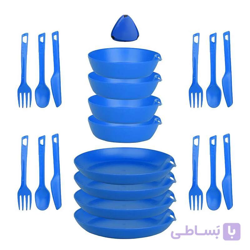 ست ظروف 21 تکه لايف کمپ کد 45833- 4 نفره