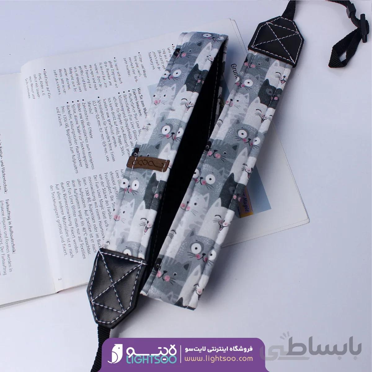 بند دوربین طرح گربه فانتزی (sekook)