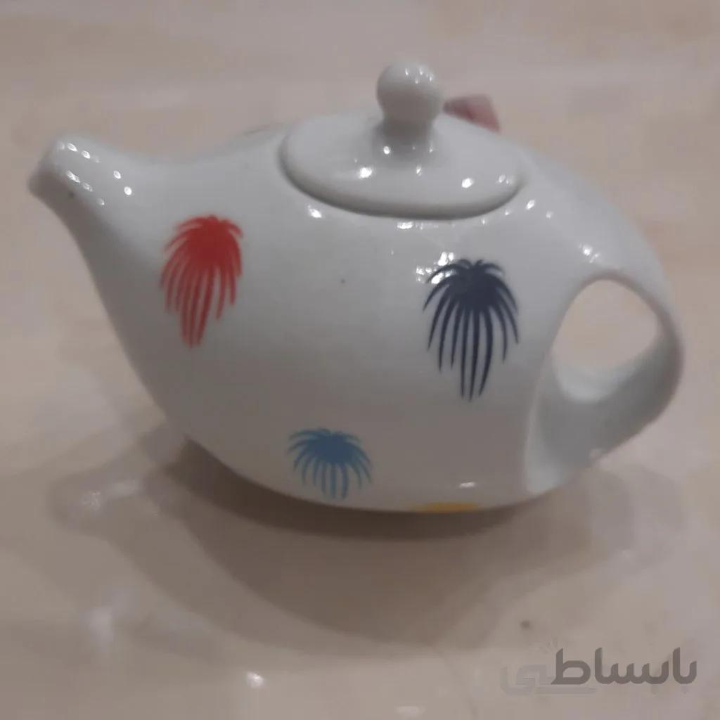 قوری زعفران چینی ناز