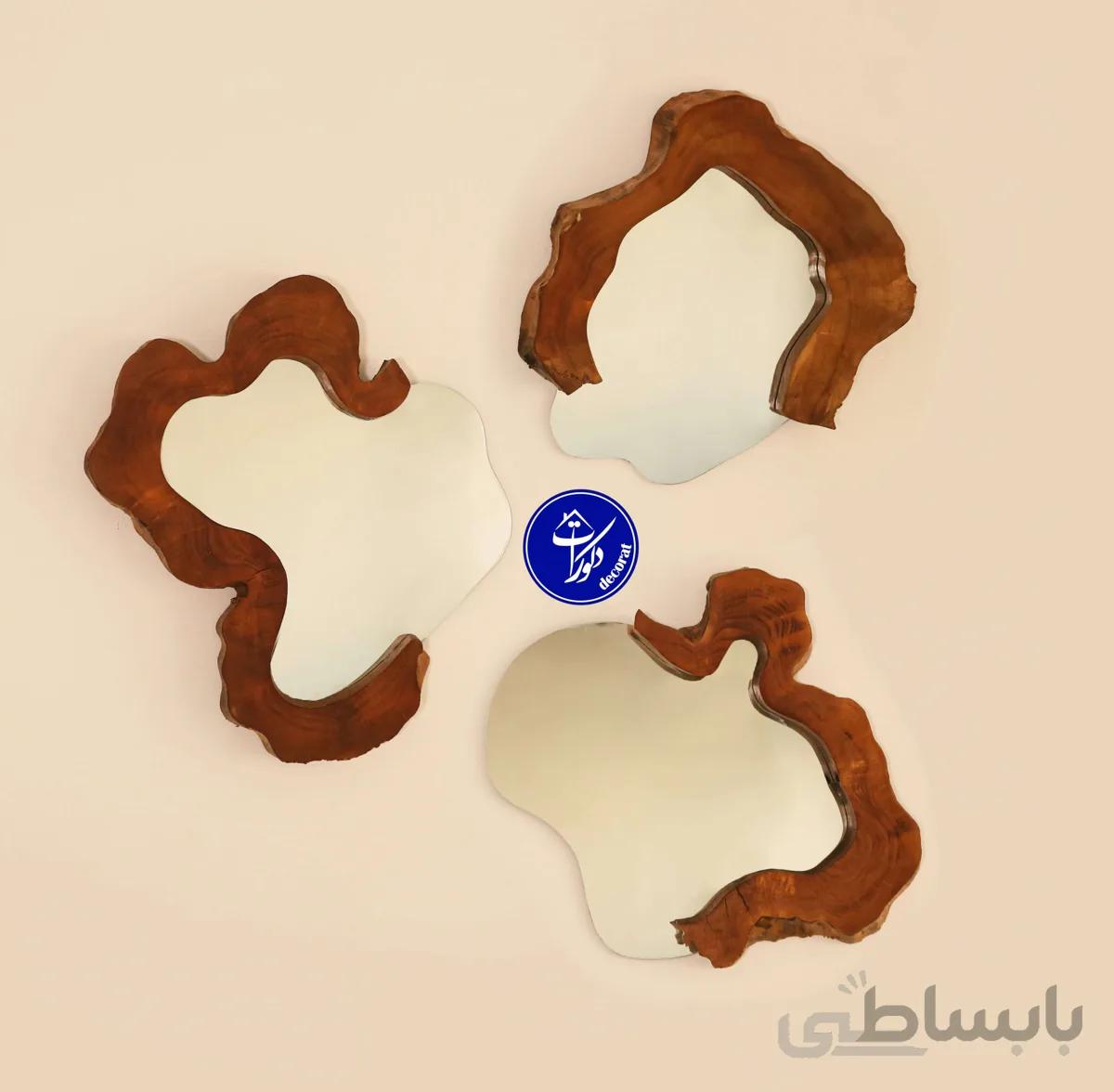 آینه دکوراتیو روستیک