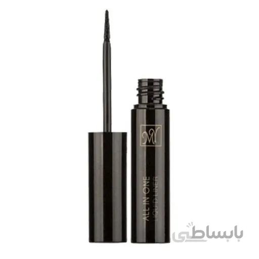 خط چشم مایع مای سری Black Diamond مدل All In One ا My Black Diamond All In One Liquid Eye Liner