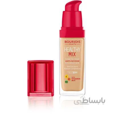کرم پودر بورژوا مدل هلتی میکسHealthy Mix شماره 53 حجم 30 میلی لیتر ا Bourjois Healthy Mix Foundation 53 30ml کد 544462