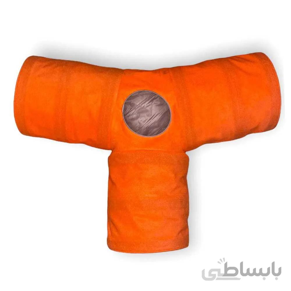 تونل سه طرفه گربه به همراه توپ آویزان