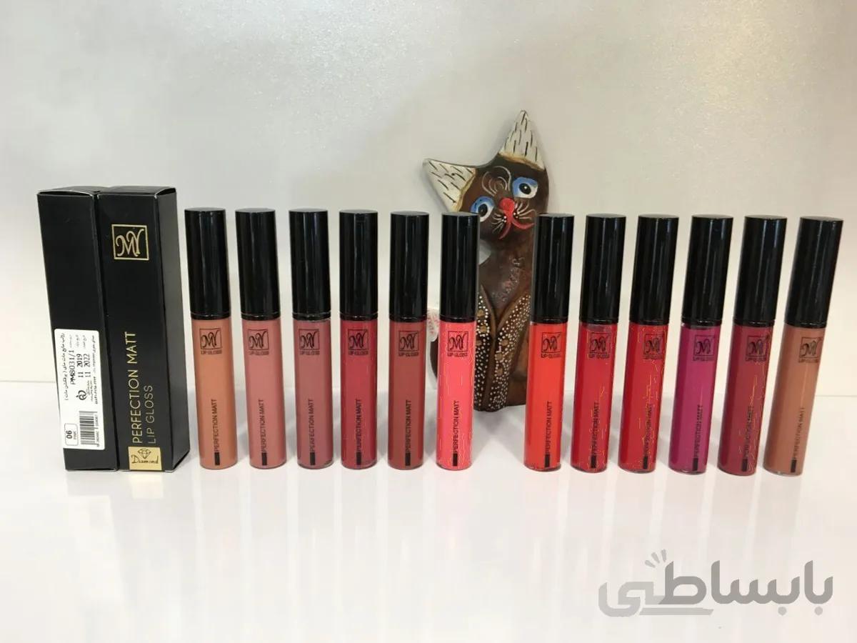 رژ لب مایع مای MY سری بلک دایموند Black Diamond مدل پرفکشن مات Perfection Matt